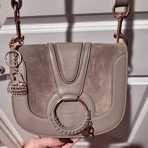See By Chloe Suede and Leather Crossbody